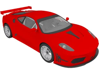 Ferrari F430 GT2 3D Model