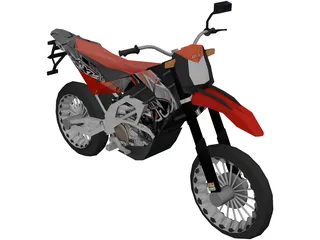 Aprilia SXV 450 3D Model