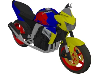 Kawasaki 750 3D Model