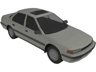 Honda Accord 3D Model