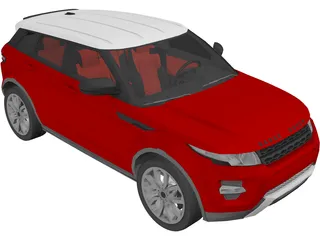 Range Rover Evoque 3D Model