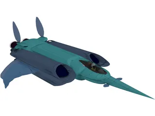 F-150 Fighter 3D Model