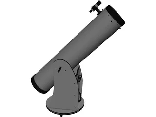 Telescope SkyWatcher Dobsonian 3D Model