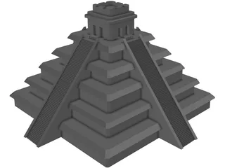 Pyramid Egyptian 3D Model