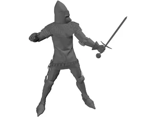 Knight 3D Model