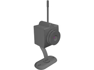 Micro Camera 3D Model