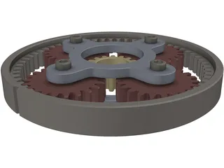 Planetary Gear 3D Model