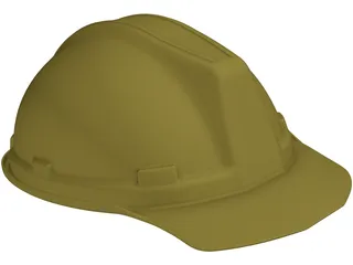 Worker Helmet 3D Model