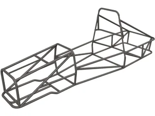 UNR Formula SAE 2014 Chassis 3D Model