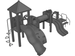 Children Playground 3D Model