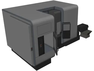 Mazak Integrex i200 3D Model