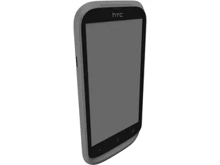 HTC Desire X 3D Model