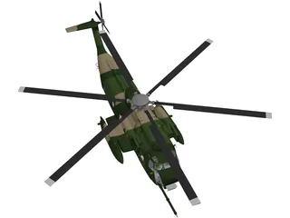 Sikorsky CH-53 Stallion 3D Model