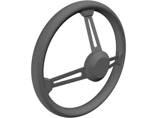 MOMO Steering Wheel 3D Model