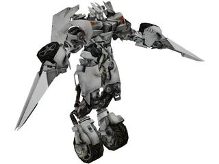 Transformers Sideswipe 3D Model