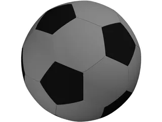 Soccer Ball 3D Model