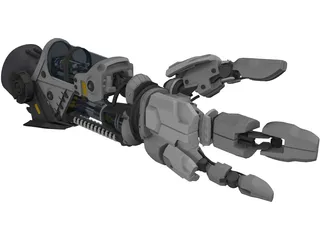 Robot Arm 3D Model