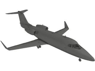 Bombardier Learjet 60 3D Model