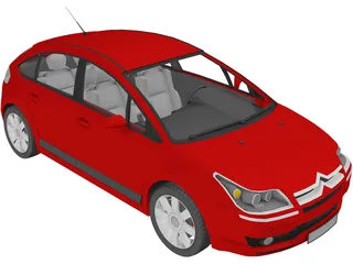 Citroen C4 3D Model