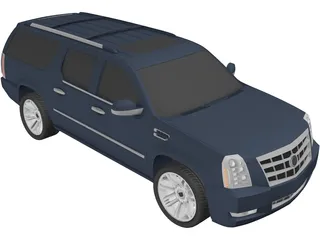 Cadillac Escalade ESV (2013) 3D Model