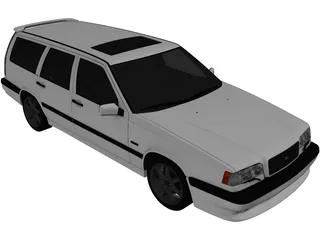 Volvo 850R Estate 3D Model