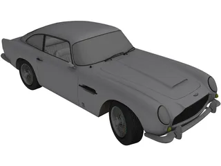 Aston Martin DB5 (1964) 3D Model