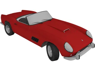 Ferrari 250 (1960) 3D Model