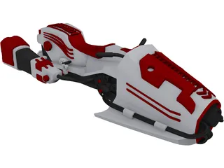 Jetbike 3D Model