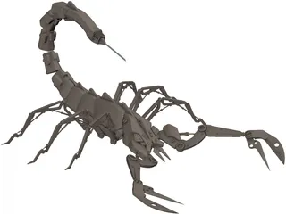 Cyber Scorpion 3D Model