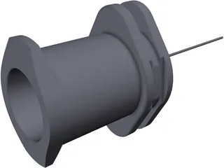 Luer Lock Needle 3D Model