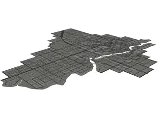 Lauderdale Downtown Fort 3D Model