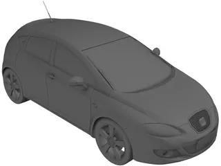 Seat Leon 3D Model