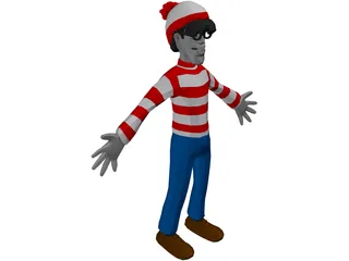 Waldo 3D Model