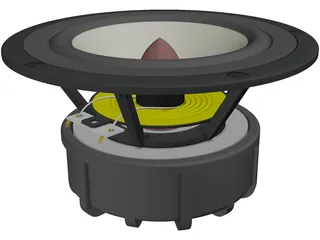 Speaker Subwoofer 3D Model