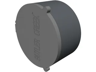 Scope Cover Butler Creek 3D Model