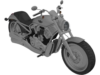 Harley-Davidson VROD 3D Model