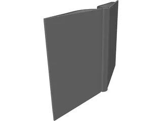 Book Open 3D Model