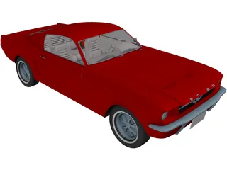 Ford Mustang (1967) 3D Model