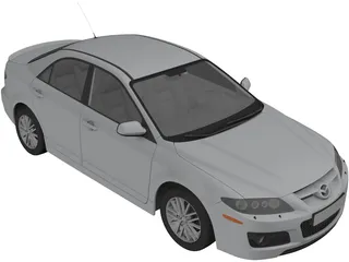 Mazda 6 MPS (2006) 3D Model