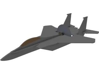 F-15 Eagle RC Foamy 3D Model