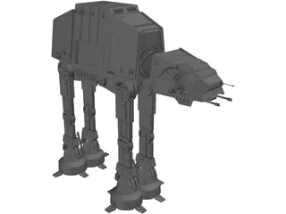 Star Wars Imperial ATAT 3D Model