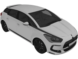 Citroen DS5 (2012) 3D Model