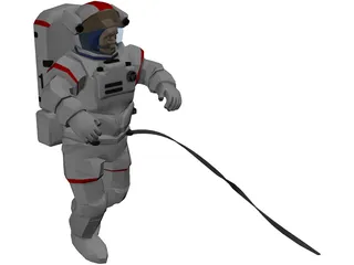 Astronaut 3D Model