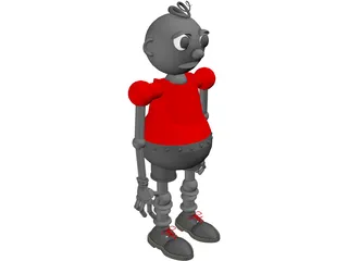 Roboboy Toy 3D Model