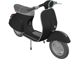 Scooter Vespa 3D Model