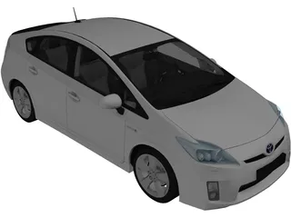 Toyota Prius (2010) 3D Model