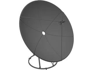 Antenna Satellite 3D Model