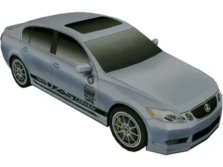 Lexus GS 430 3D Model