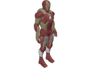 Iron Man Mk VII 3D Model