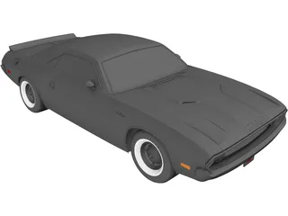 Dodge Challenger (1970) 3D Model